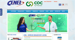 Desktop Screenshot of cenel.com.br